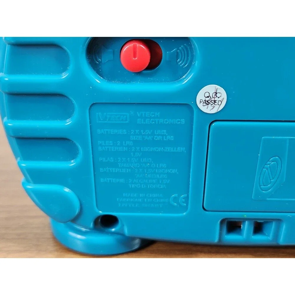 Vintage 1995 VTech Little Smart Talk 'n Lights Radio Learning Toy ~ Works Great